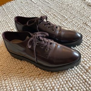 Brand New Via Spiga Lace-Up Loafers